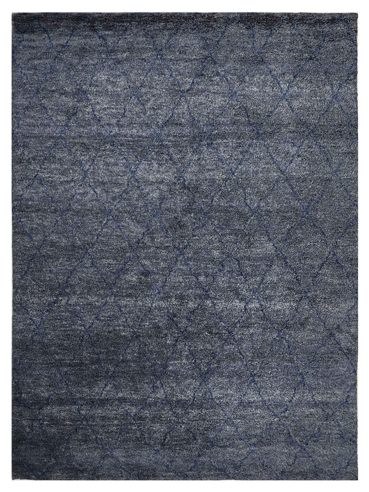 Artisan Marion MO-234 Vintage Blue Transitional Knotted Rug