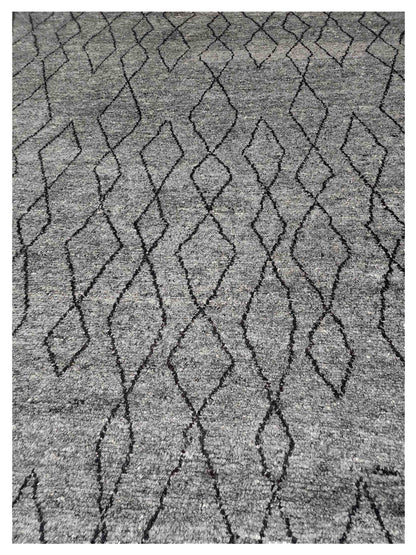 Artisan Marion  Grey  Transitional Knotted Rug