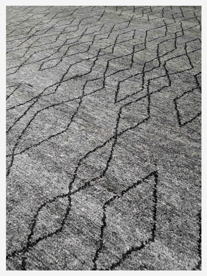 Artisan Marion  Grey  Transitional Knotted Rug