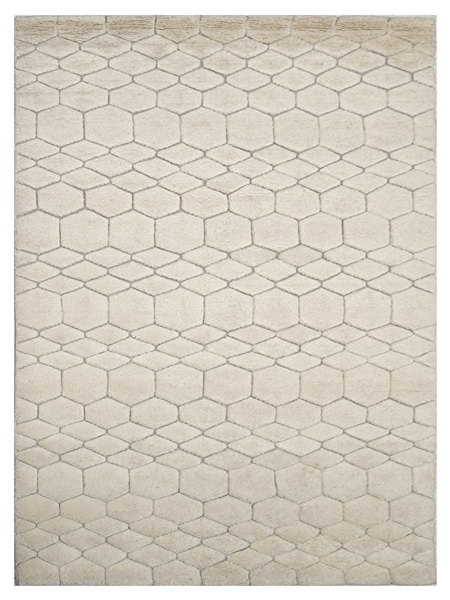 Artisan Marion MO-238 White Transitional Knotted Rug