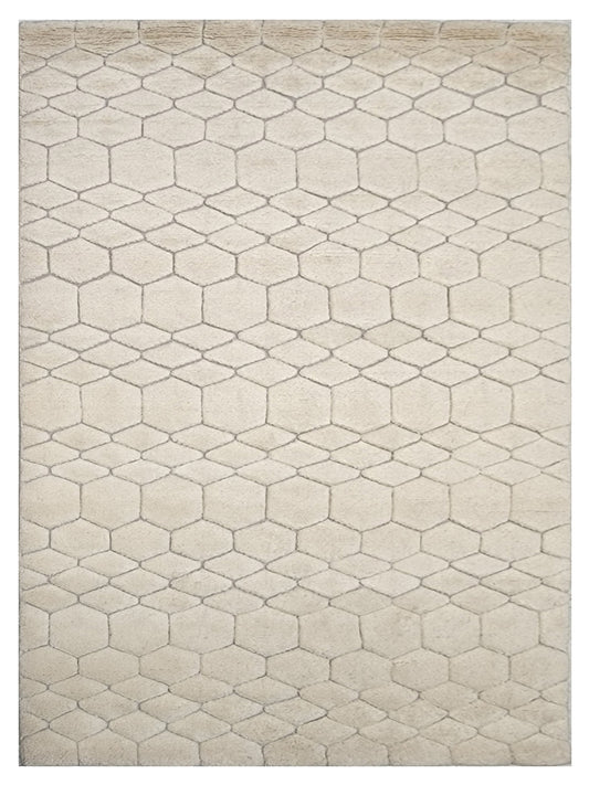 Artisan Marion MO-238 White Transitional Knotted Rug