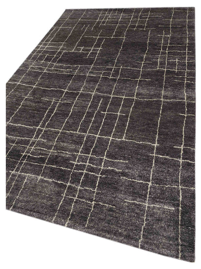 Artisan Marion  Beige Chocolate Transitional Knotted Rug