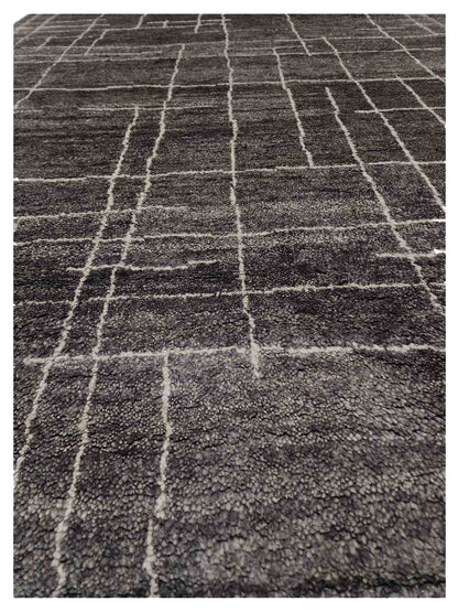 Artisan Marion  Beige Chocolate Transitional Knotted Rug