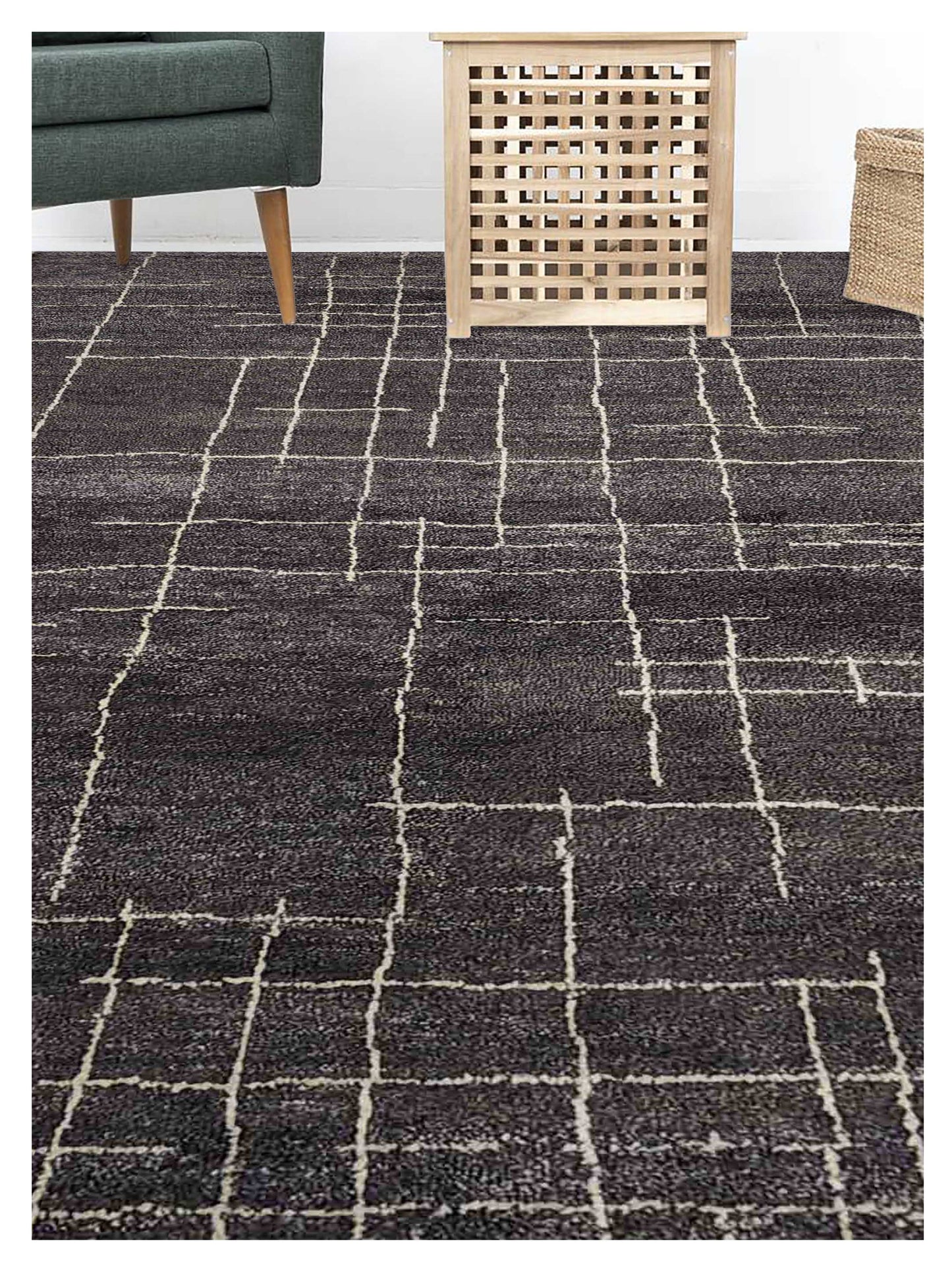 Artisan Marion  Beige Chocolate Transitional Knotted Rug