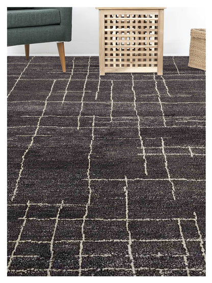 Artisan Marion  Beige Chocolate Transitional Knotted Rug