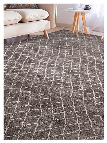 Artisan Marion  Chocolate Ivory Transitional Knotted Rug