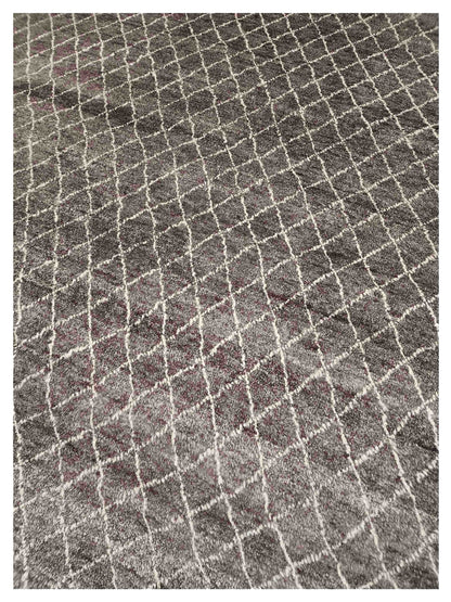 Artisan Marion  Ivory Dk.Brown Transitional Knotted Rug