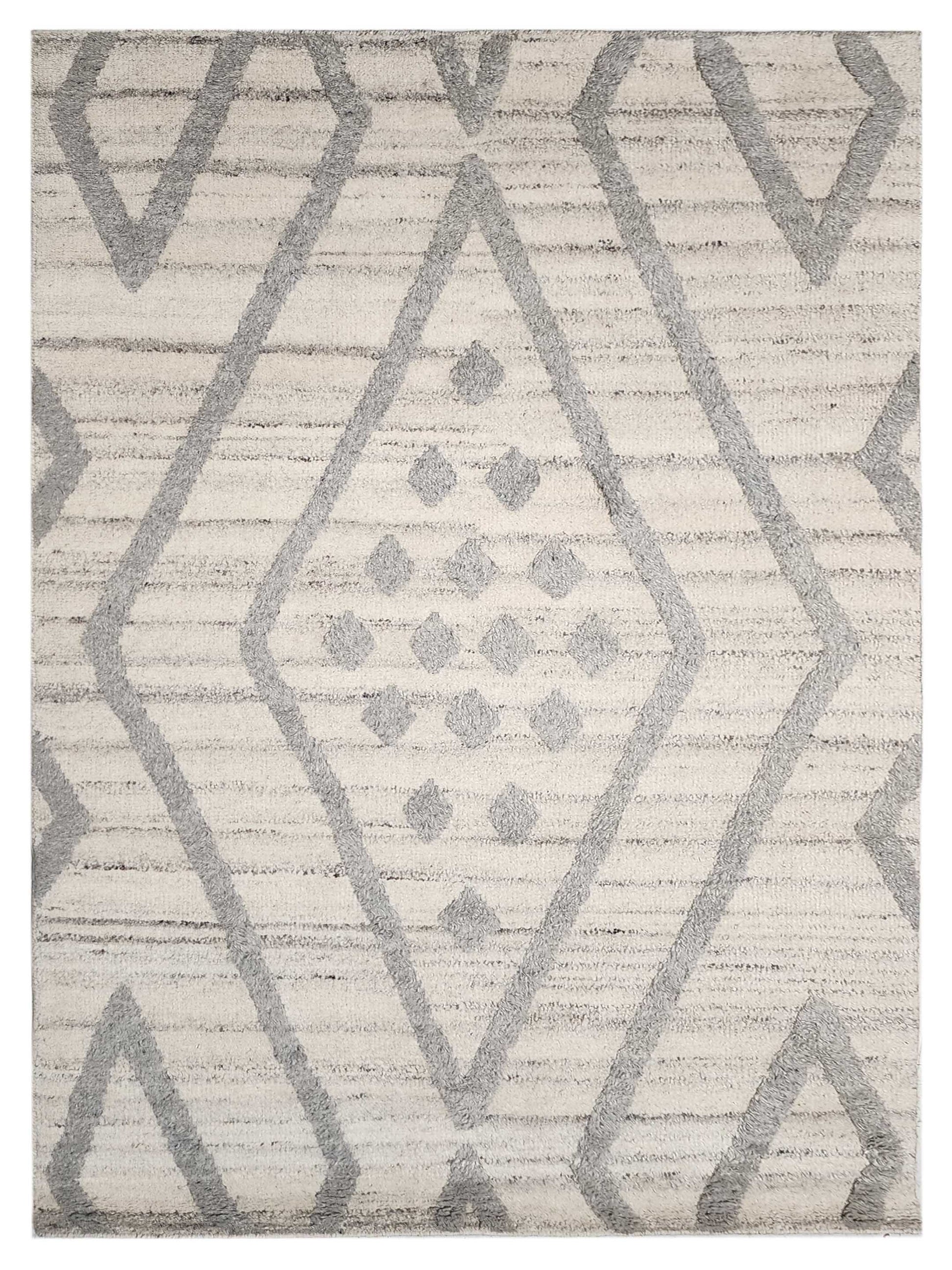 Artisan Marion MO-5112 Ivory Transitional Knotted Rug