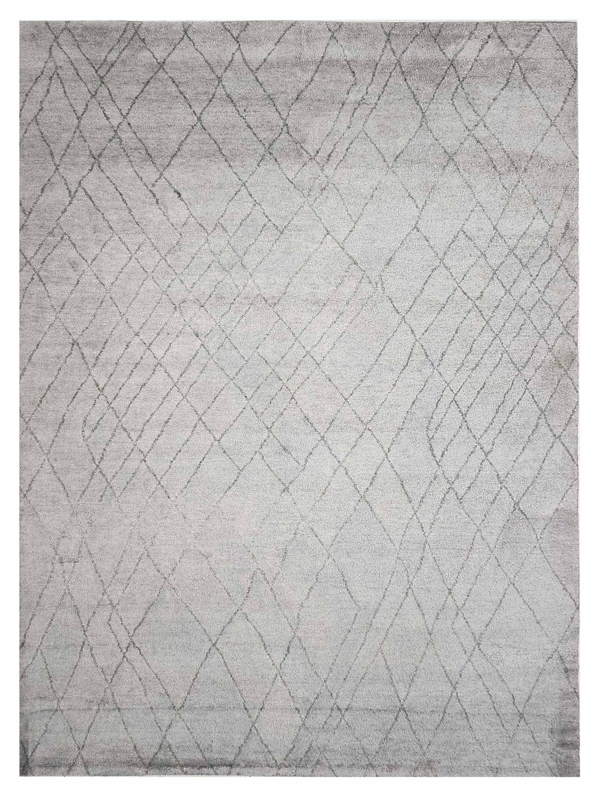 Artisan Marion MO-AP-5115 Silver Transitional Knotted Rug