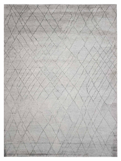 Artisan Marion MO-AP-5115 Silver Transitional Knotted Rug
