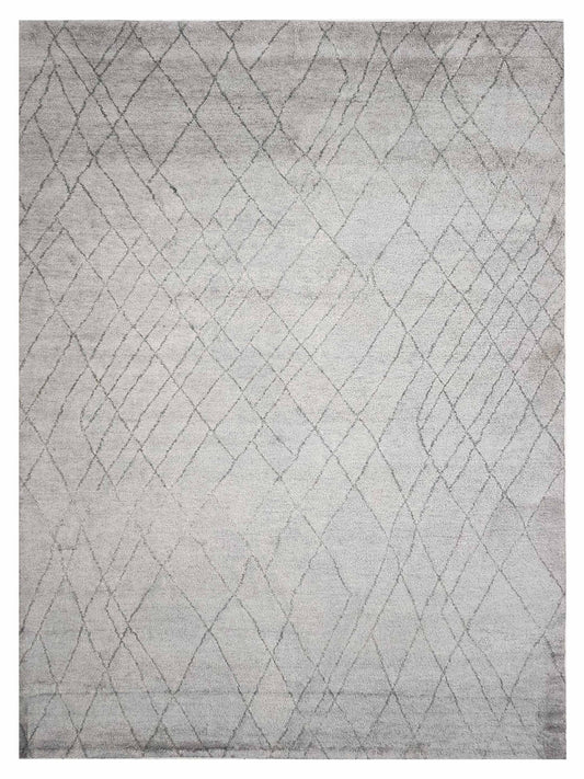 Artisan Marion MO-AP-5115 Silver Transitional Knotted Rug