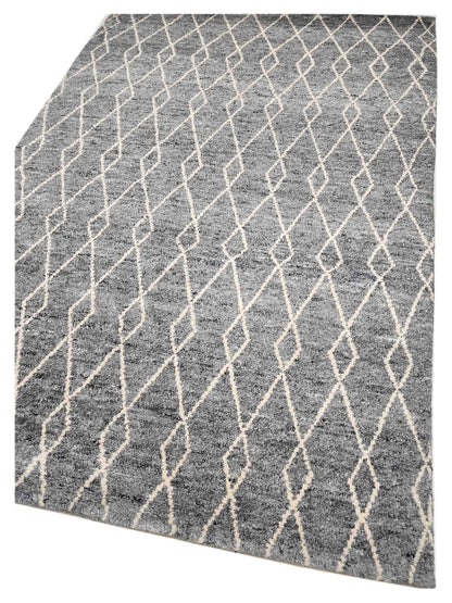 Artisan Marion  Grey  Transitional Knotted Rug