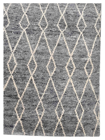Artisan Marion  Grey  Transitional Knotted Rug