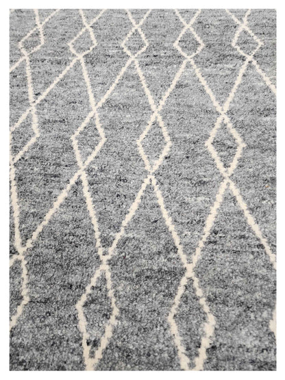 Artisan Marion  Grey  Transitional Knotted Rug