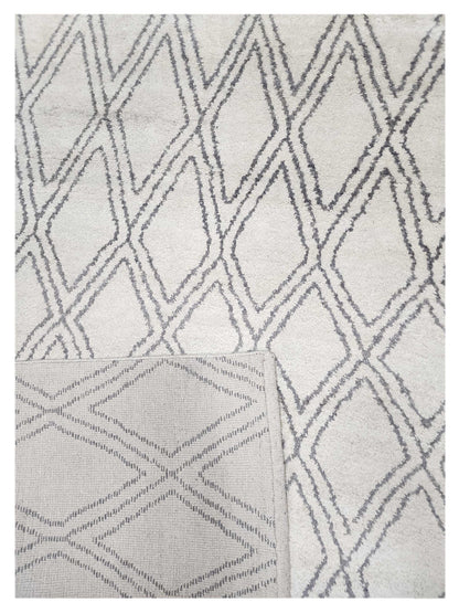 Artisan Marion  Silver  Transitional Knotted Rug