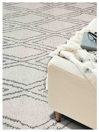 Artisan Marion  Silver  Transitional Knotted Rug