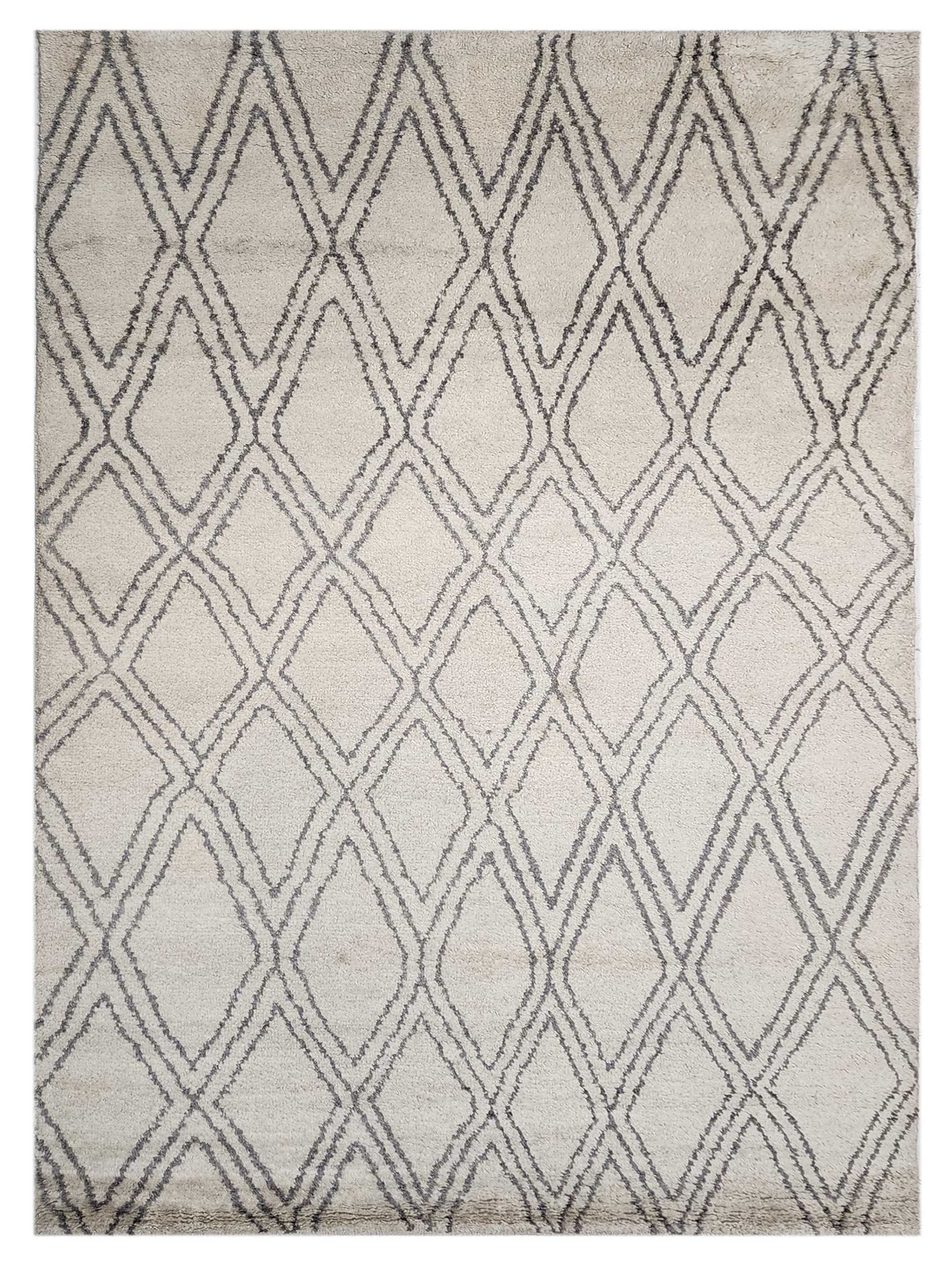 Artisan Marion MO-9664-A Silver Transitional Knotted Rug