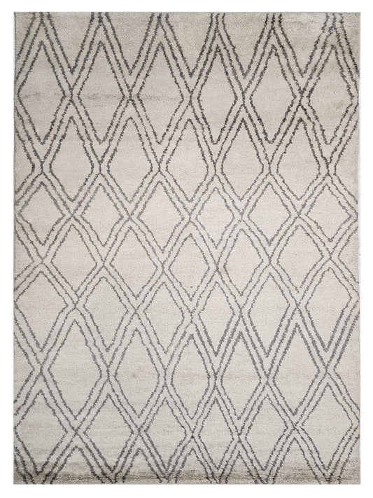 Artisan Marion MO-9664-A Silver Transitional Knotted Rug