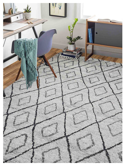 Artisan Marion  Ivory Beige Transitional Knotted Rug