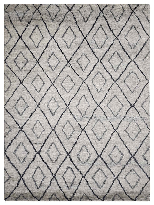Artisan Marion MO-9665 Ivory Transitional Knotted Rug