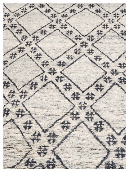 Artisan Marion  Silver  Transitional Knotted Rug
