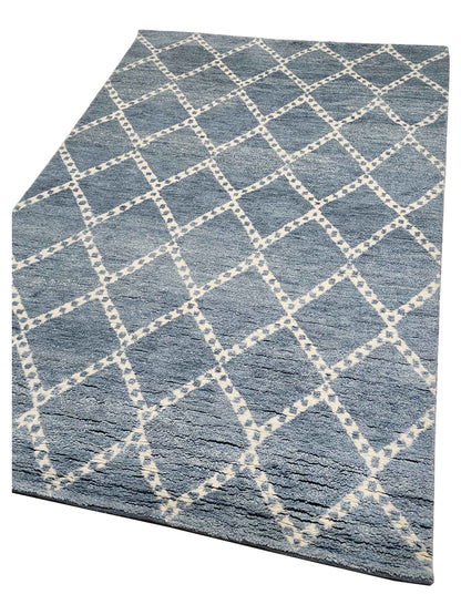 Artisan Marion  Lt.Blue  Transitional Knotted Rug