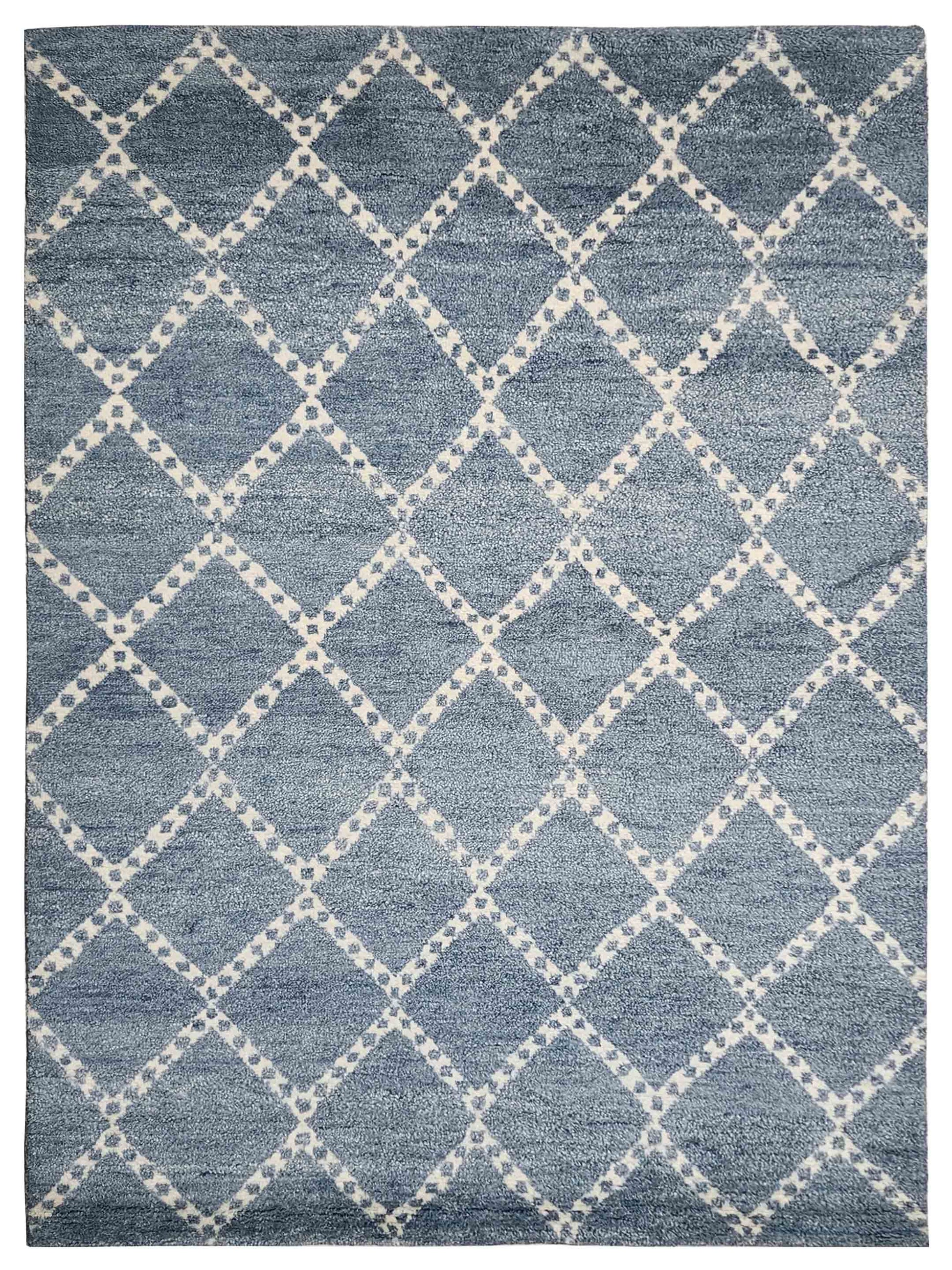 Artisan Marion MO-9840-B Lt.Blue Transitional Knotted Rug