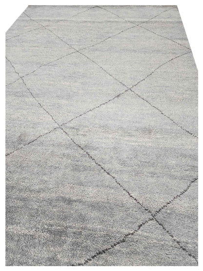 Artisan Marion  Grey  Transitional Knotted Rug