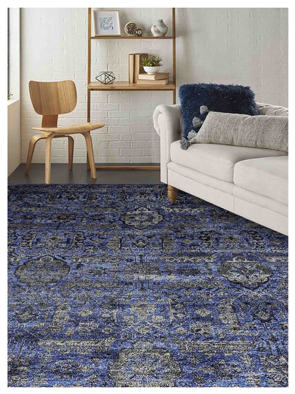 Artisan Nova Indigo Transitional Knotted Rug - Rugs - Artisan - Atlanta Designer Rugs