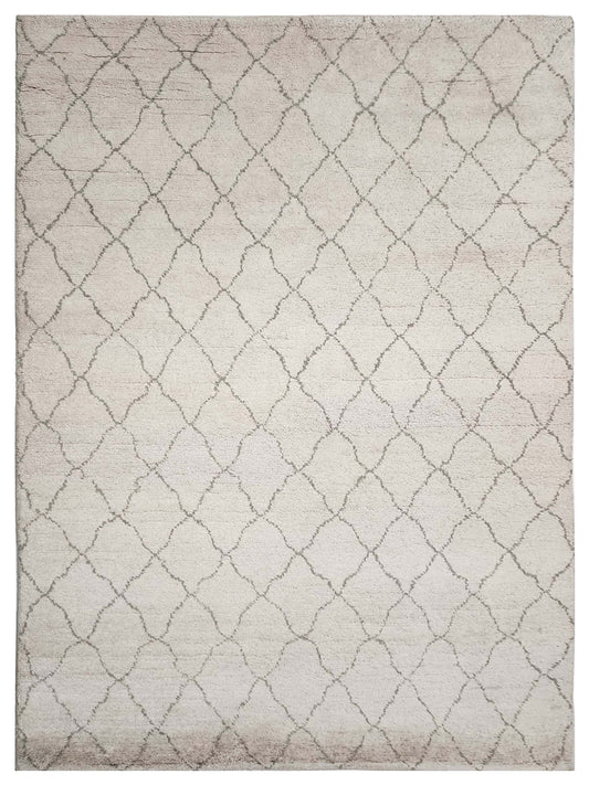 Artisan Marion MO-AP-5113 Ivory Transitional Knotted Rug