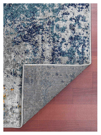 Limited Mortlake MOR - 253 BLUE PINK Transitional Machinemade Rug - Rugs - Limited - Atlanta Designer Rugs