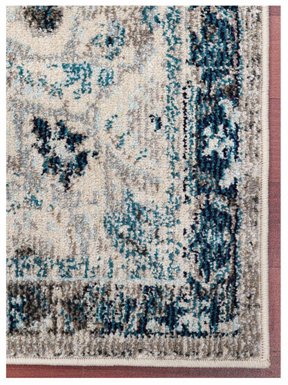 Limited Mortlake MOR - 251 TEAL Traditional Machinemade Rug - Rugs - Limited - Atlanta Designer Rugs