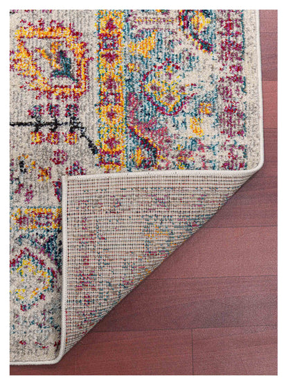 Limited Mortlake MOR - 262 GRAY ORANGE Traditional Machinemade Rug - Rugs - Limited - Atlanta Designer Rugs