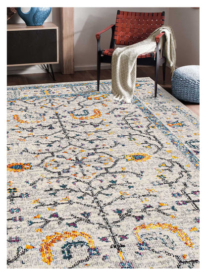 Limited Mortlake MOR - 261 IVORY YELLOW Traditional Machinemade Rug - Rugs - Limited - Atlanta Designer Rugs