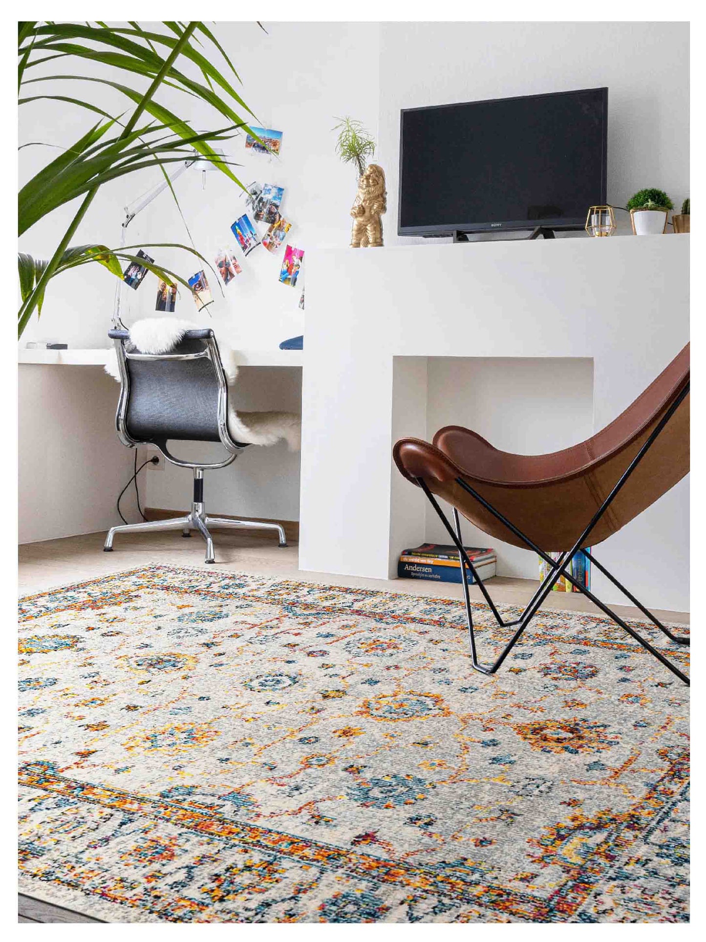 Limited Mortlake MOR - 260 IVORY ORANGE Traditional Machinemade Rug - Rugs - Limited - Atlanta Designer Rugs