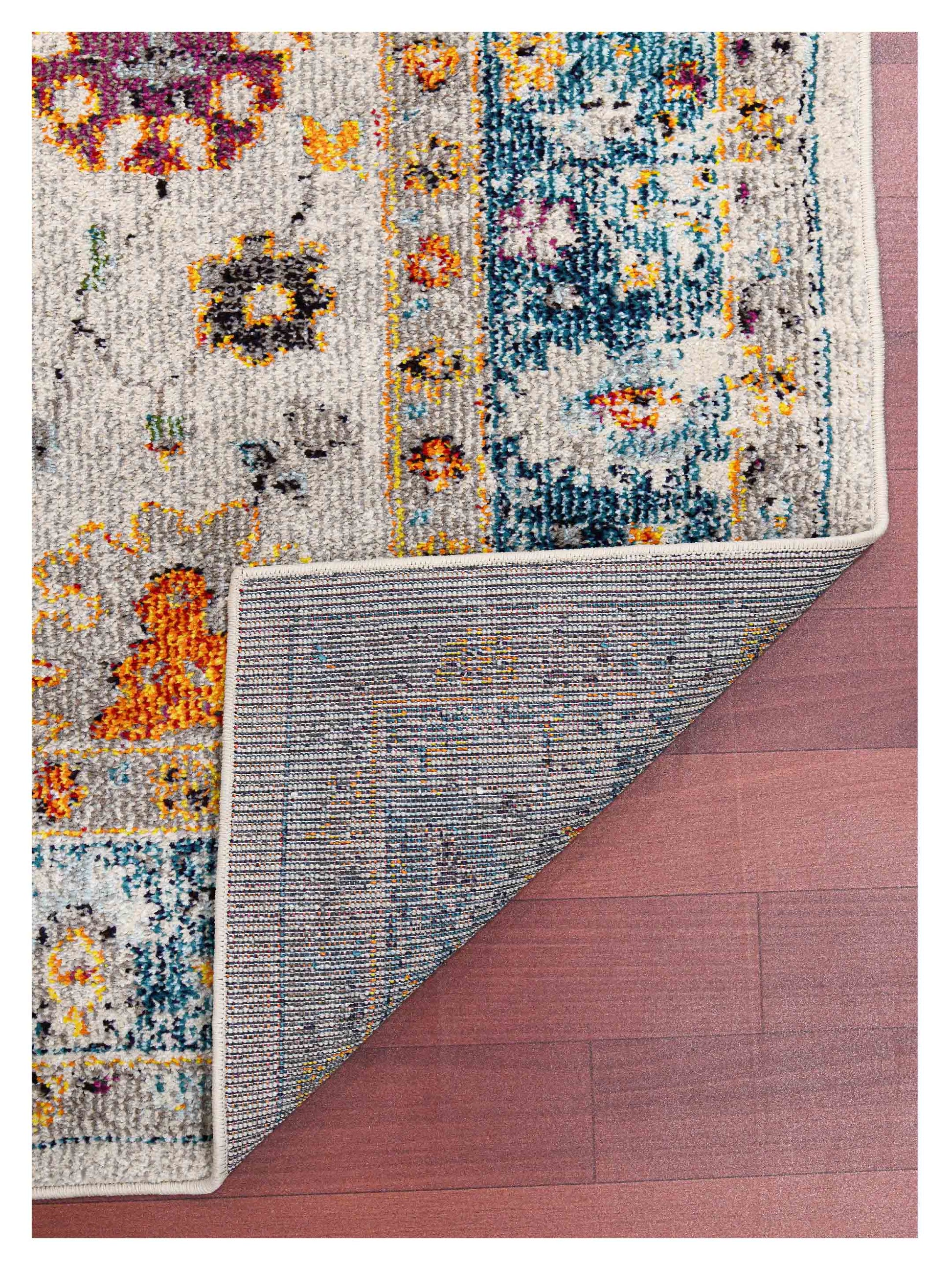 Limited Mortlake MOR - 259 BLUE ORANGE Traditional Machinemade Rug - Rugs - Limited - Atlanta Designer Rugs