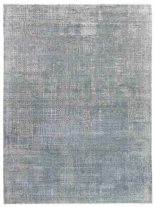 Limited Mintaro MIN-101 Greige Transitional Knotted Rug
