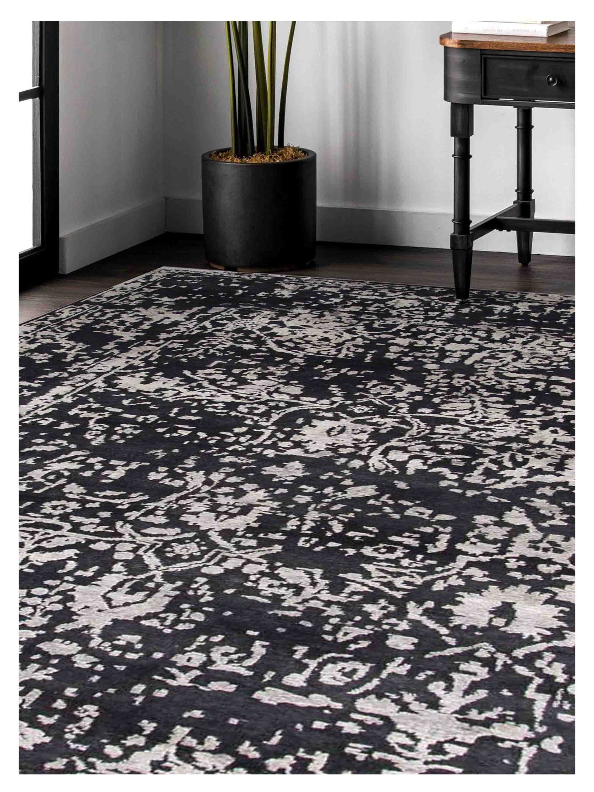 Limited Mossman MOM - 902 Dark Gray Traditional Knotted Rug - Rugs - Limited - Atlanta Designer Rugs
