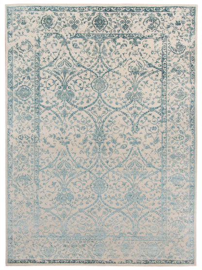 Limited Mossman MOM - 906 Peacock Traditional Knotted Rug - Rugs - Limited - Atlanta Designer Rugs