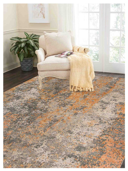 Limited MORWELL MO - 414 ORANGE Transitional Knotted Rug - Rugs - Limited - Atlanta Designer Rugs