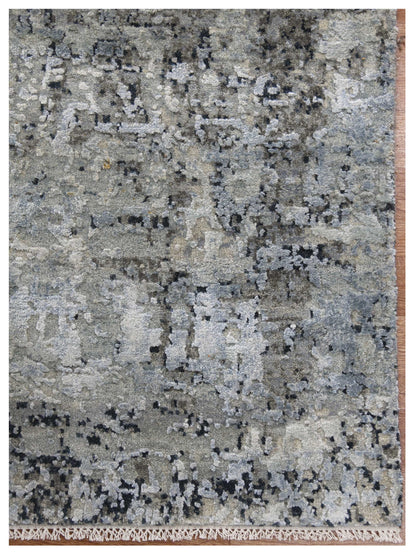Limited MORWELL MO - 425 POLO BLUE Transitional Knotted Rug - Rugs - Limited - Atlanta Designer Rugs