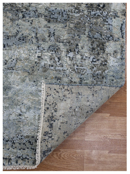 Limited MORWELL MO - 425 POLO BLUE Transitional Knotted Rug - Rugs - Limited - Atlanta Designer Rugs