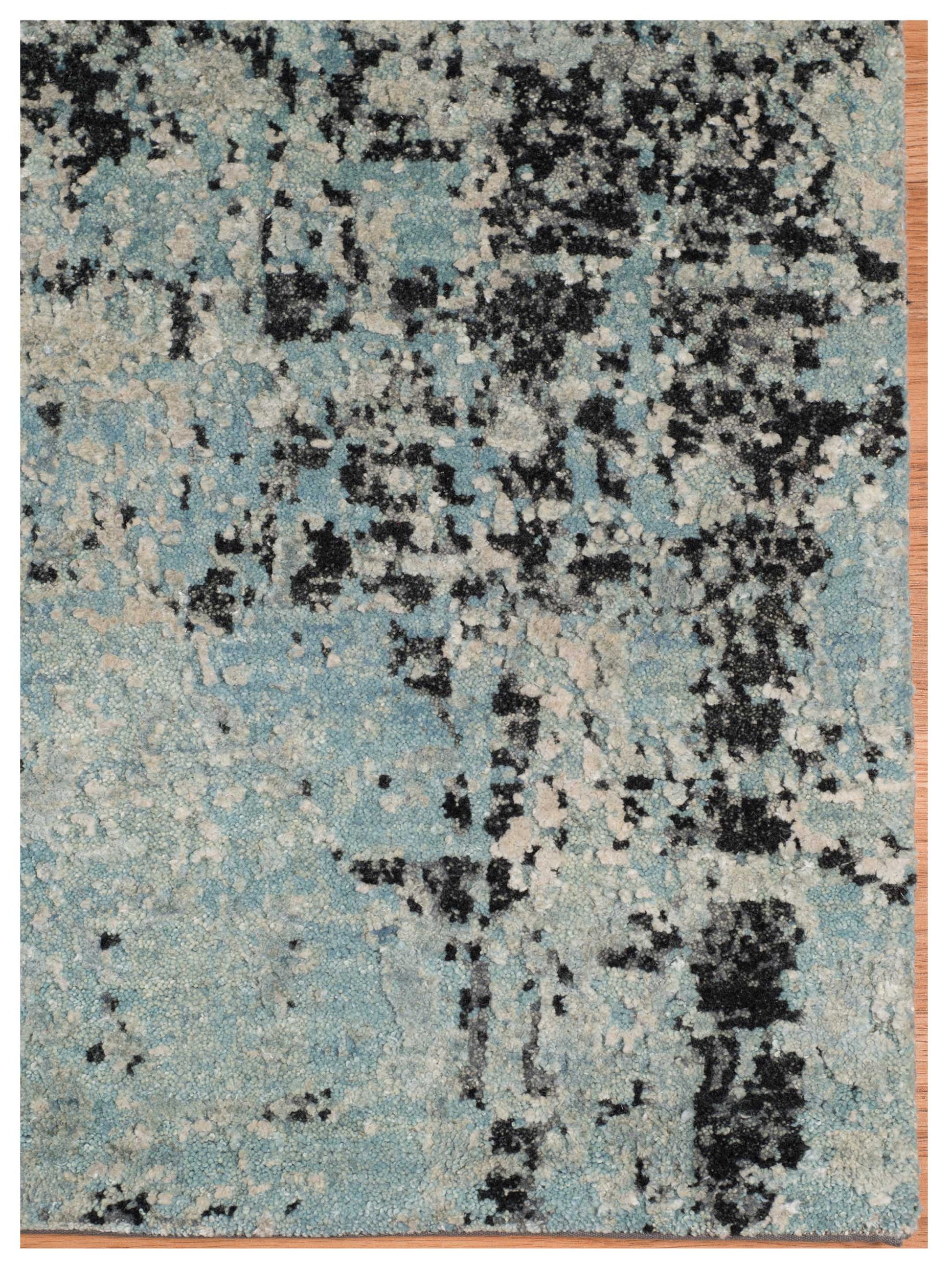 Limited MORWELL MO - 427 GRAYISH BLUE Transitional Knotted Rug - Rugs - Limited - Atlanta Designer Rugs