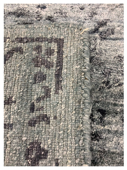 Artisan Samantha Grey Transitional Knotted Rug - Rugs - Artisan - Atlanta Designer Rugs