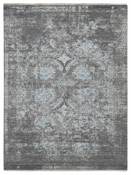 Limited NEWCASTLE NE - 322 SILVER SAND Traditional Knotted Rug - Rugs - Limited - Atlanta Designer Rugs