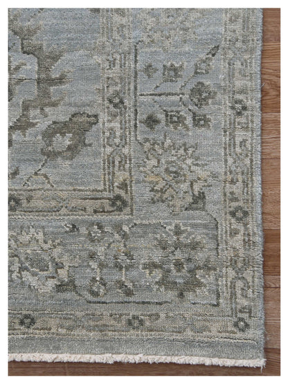 Limited NEWCASTLE NE - 306 ICE BLUE Traditional Knotted Rug - Rugs - Limited - Atlanta Designer Rugs