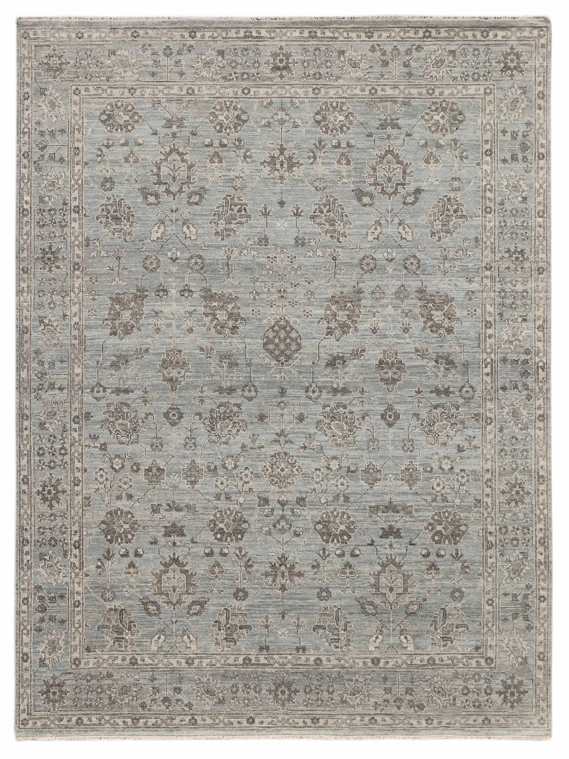 Limited NEWCASTLE NE-306 ICE BLUE Traditional Knotted Rug – Atlanta ...