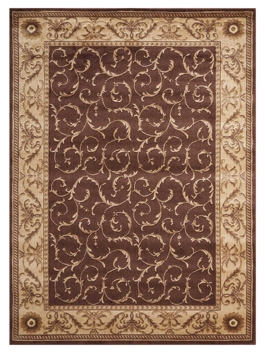 Nourison Home Somerset ST02 Blue  Traditional Machinemade Rug