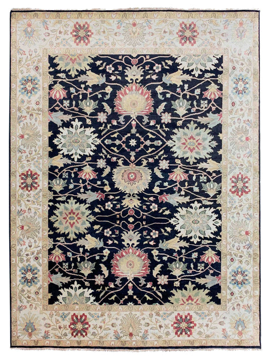 Artisan Cameron CB-204 Black Traditional Knotted Rug