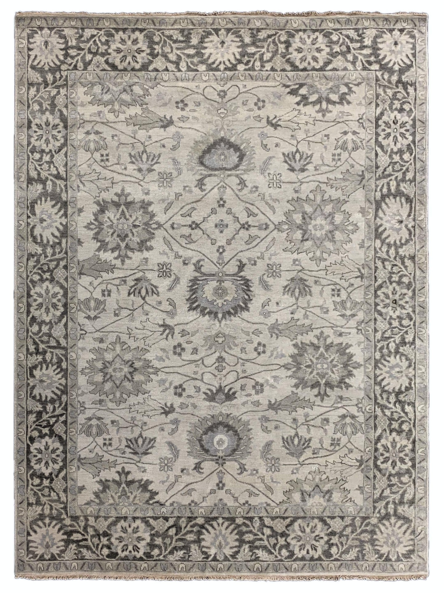 Artisan Cameron CB-204 Silver Traditional Knotted Rug